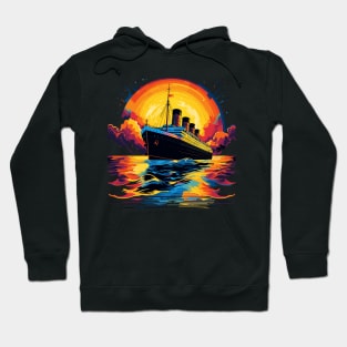 Retro Titanic Men Women Kids Vintage Titanic Hoodie